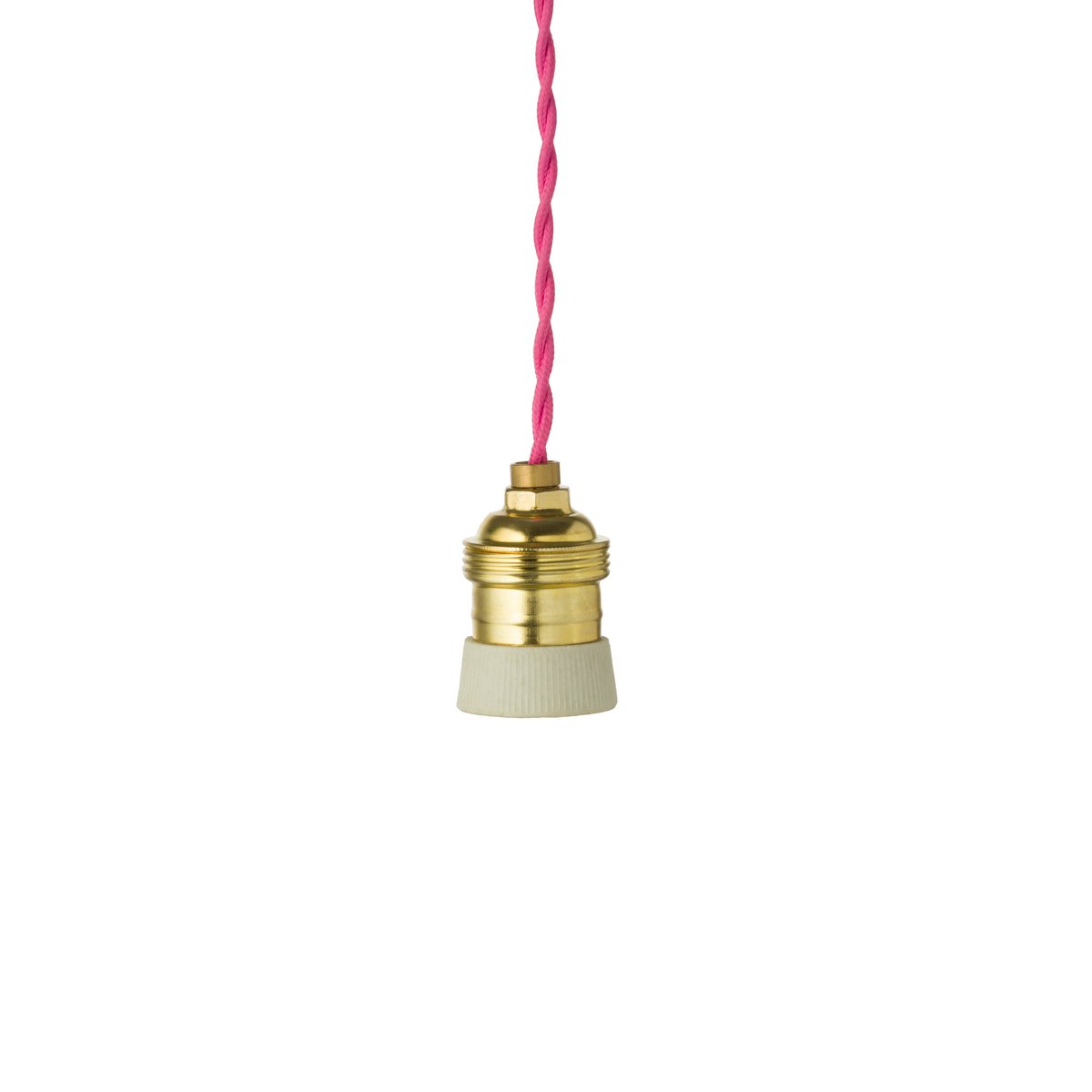 XXL Hängelampe Vogelkäfig 73cm Rosa Pink Vogel Deckenlampe Käfig Lampe