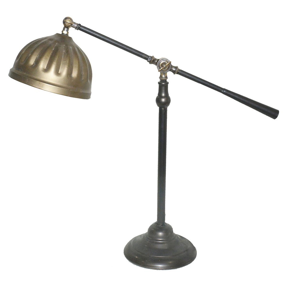 Schreibtischlampe Tischleuchte Braun 62x19x62 cm Tischlampe Lampe Clayre & Eef