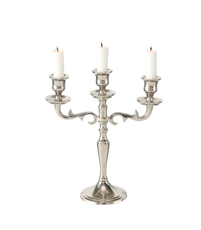 26cm Kerzenleuchter Silber Antik Barock Kerzenständer Kerzenhalter